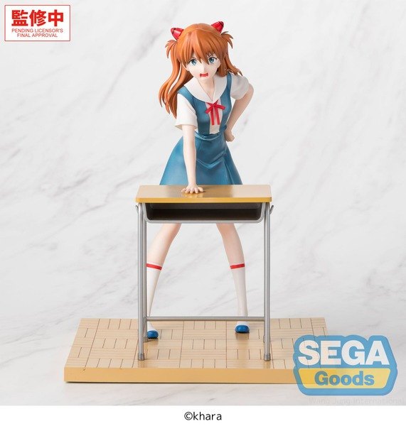 SEGA 景品 福音戰士新劇場版 Xstellar 明日香 制服Ver. 1026,圖片 1/1