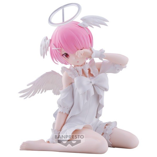 BANPRESTO 景品 Re:從零開始的異世界生活 Relax time 拉姆 天使甜心版 1027,圖片 1/1